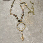 Simply Charming Rich Brown Necklace