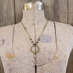 Simply Charming Rich Brown Necklace