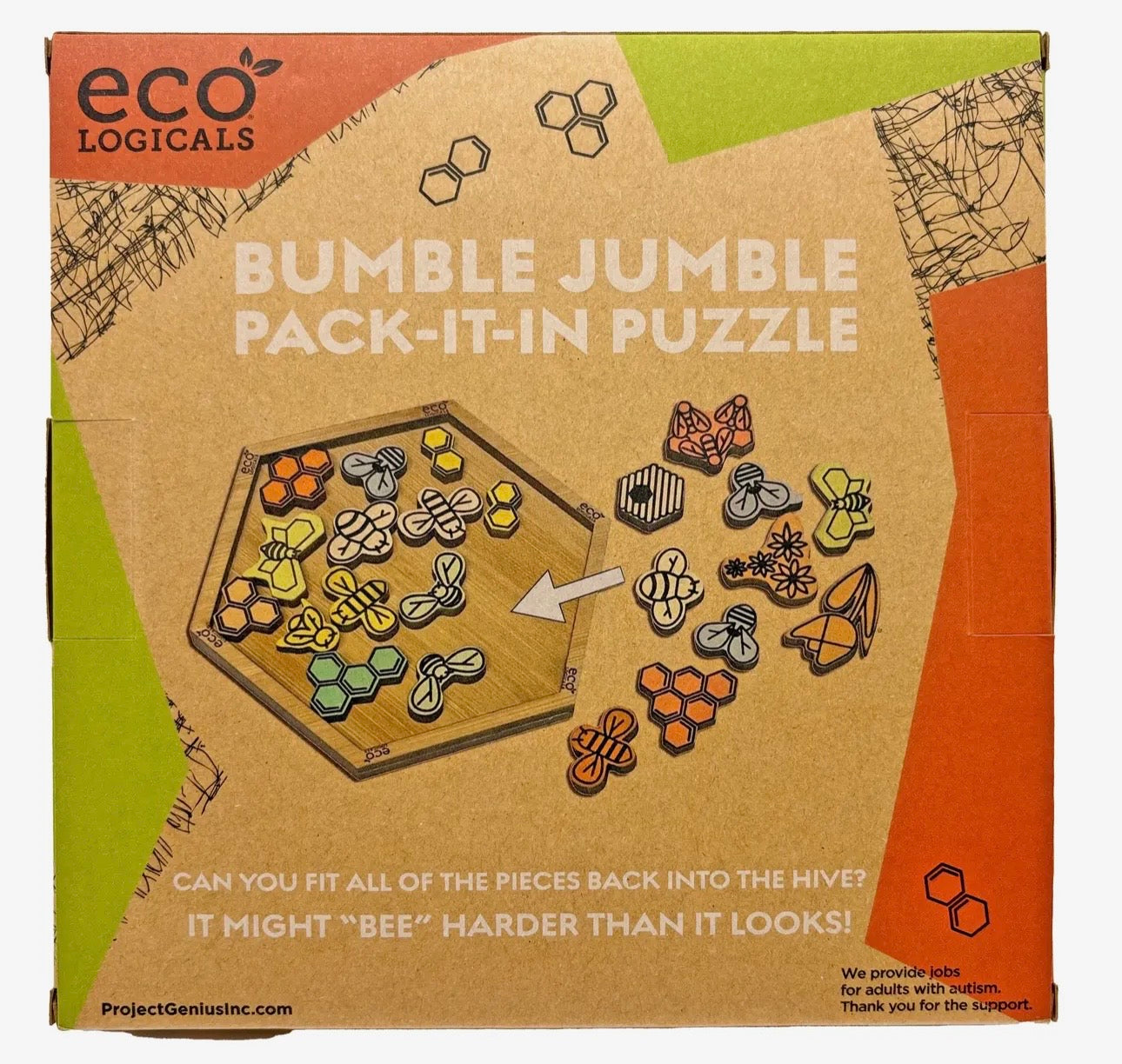 Bumble Jumble Bamboo Puzzle