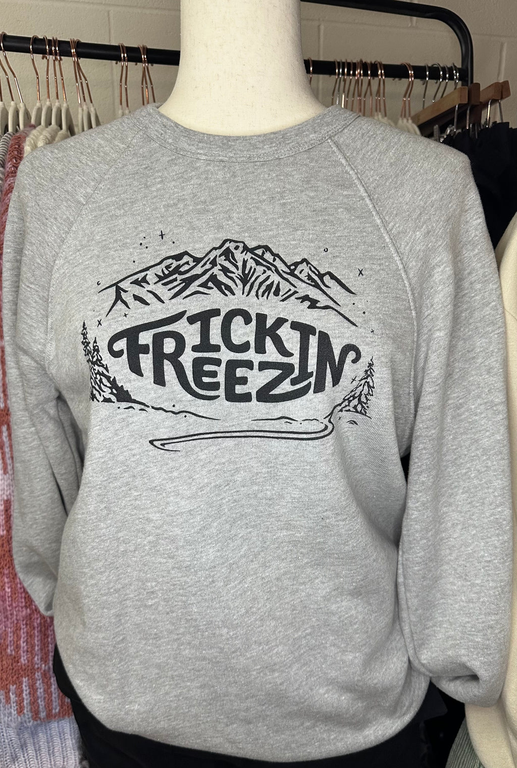 Frickin’ Freezin’ Graphic Pullover