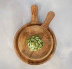 Artisan Mango Wood Handled Bowl