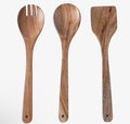 Artisan Mango Wood Utensil Set of 3