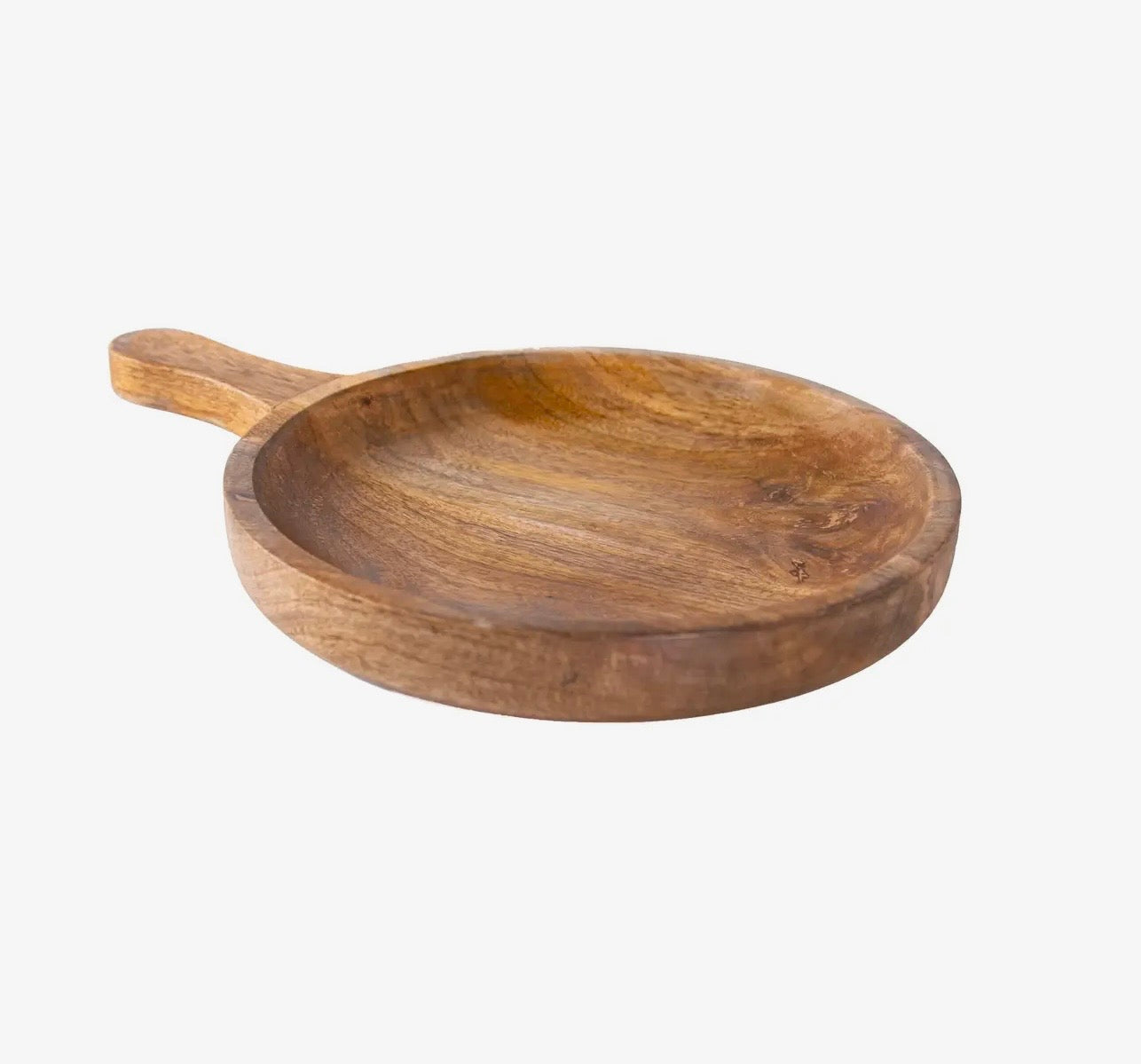 Artisan Mango Wood Handled Bowl
