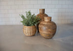 Artisan Mango Wood Vase
