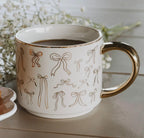 Golden Bow Coffee Mug