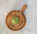 Artisan Mango Wood Handled Bowl