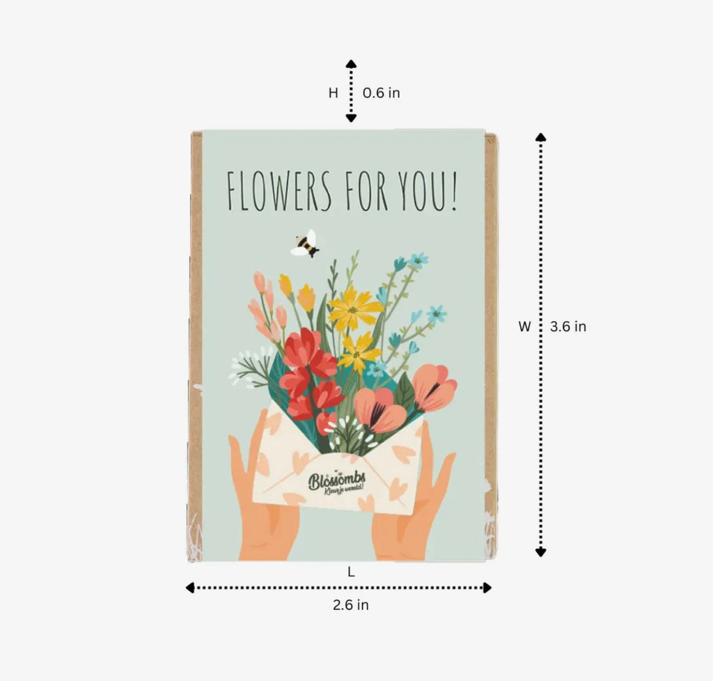 Flowers for You Wildflower Seed Bomb Gift Box