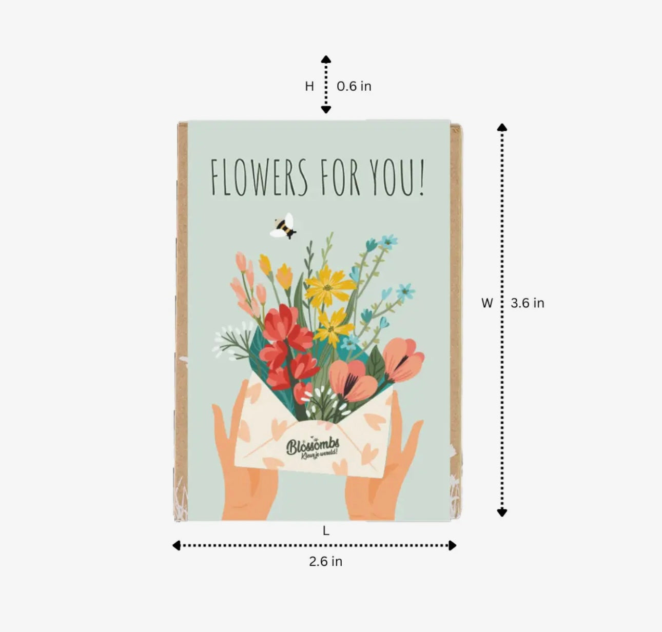 Flowers for You Wildflower Seed Bomb Gift Box