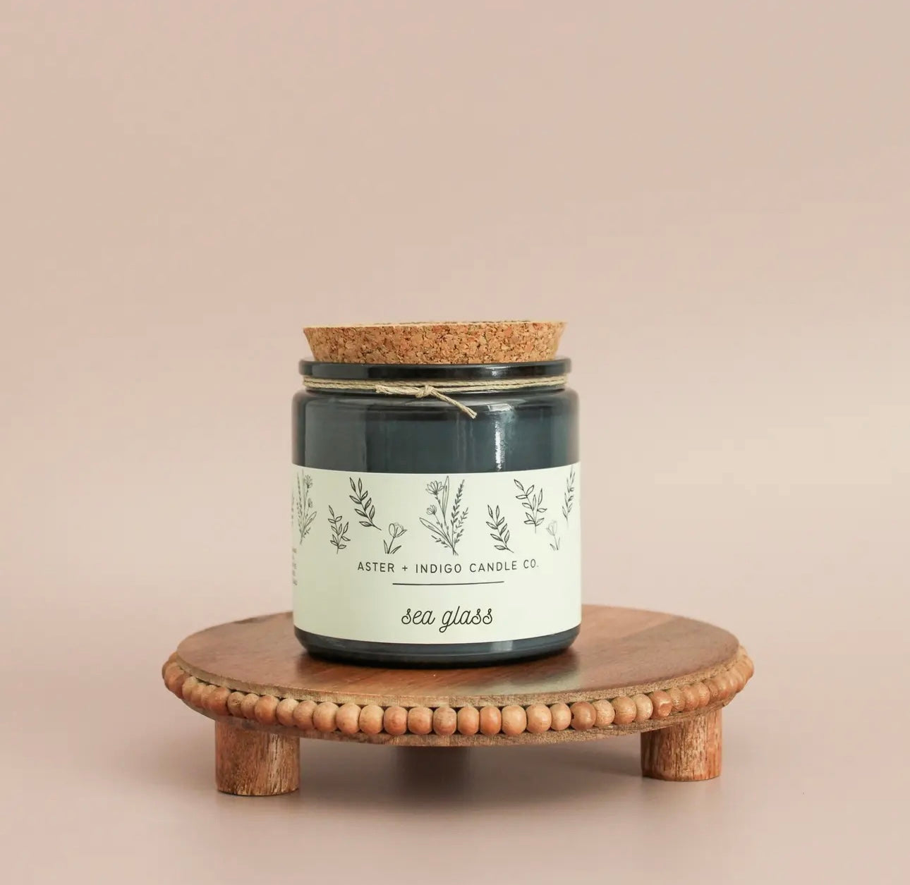 Aster + Indigo Candle