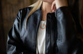 Restored Copper & Glass Survivor Story Necklace