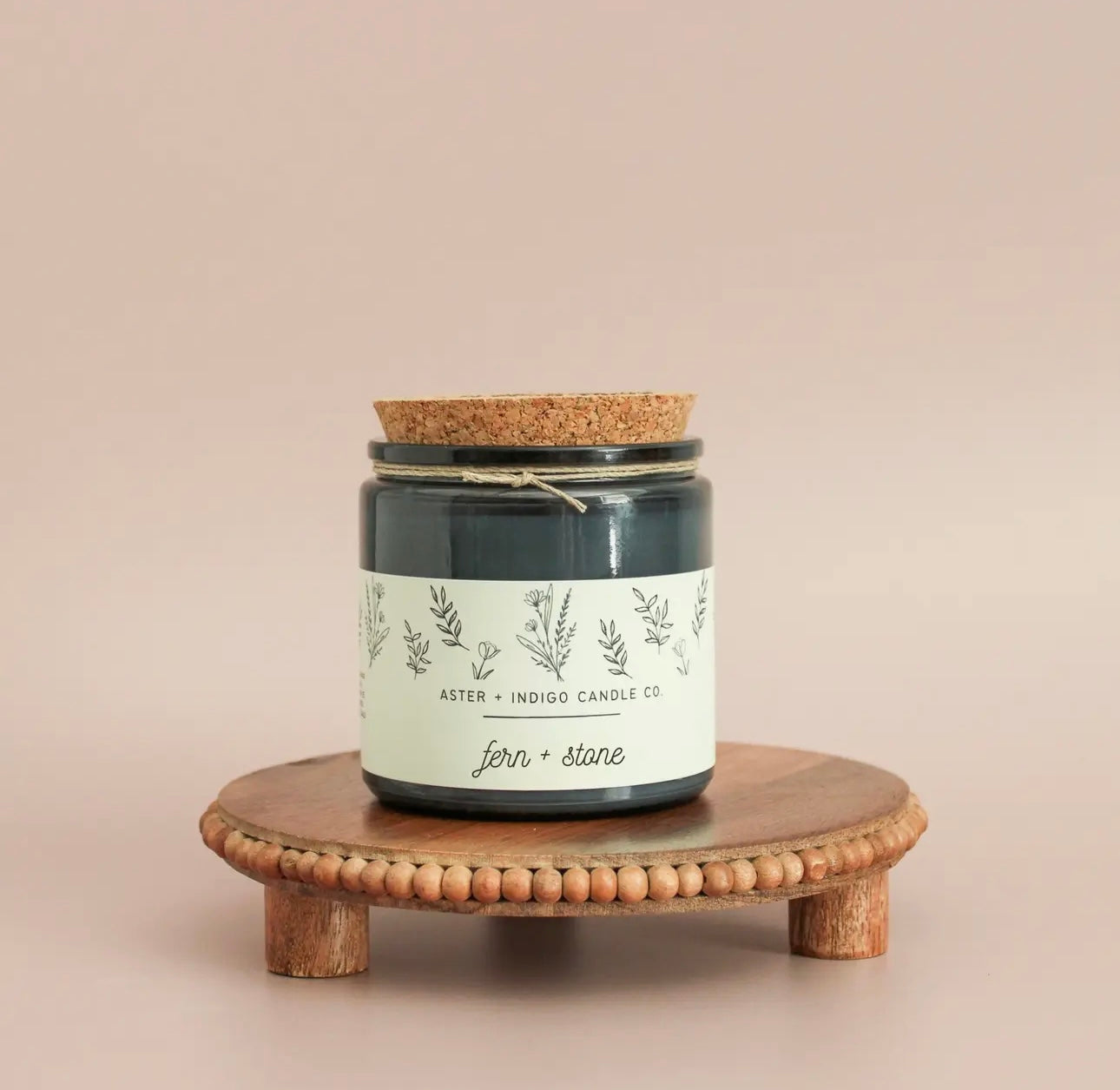 Aster + Indigo Candle