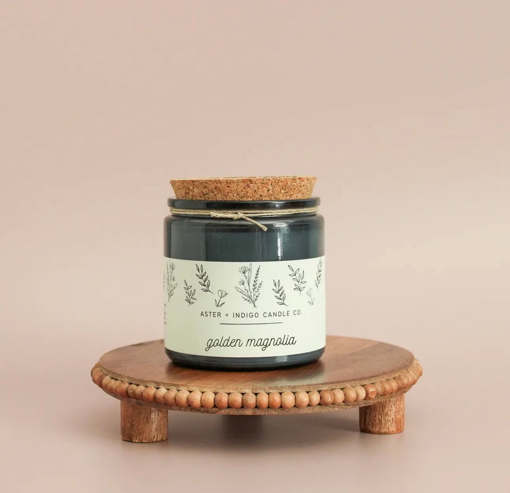 Aster + Indigo Candle
