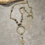 Simply Charming Rich Brown Necklace