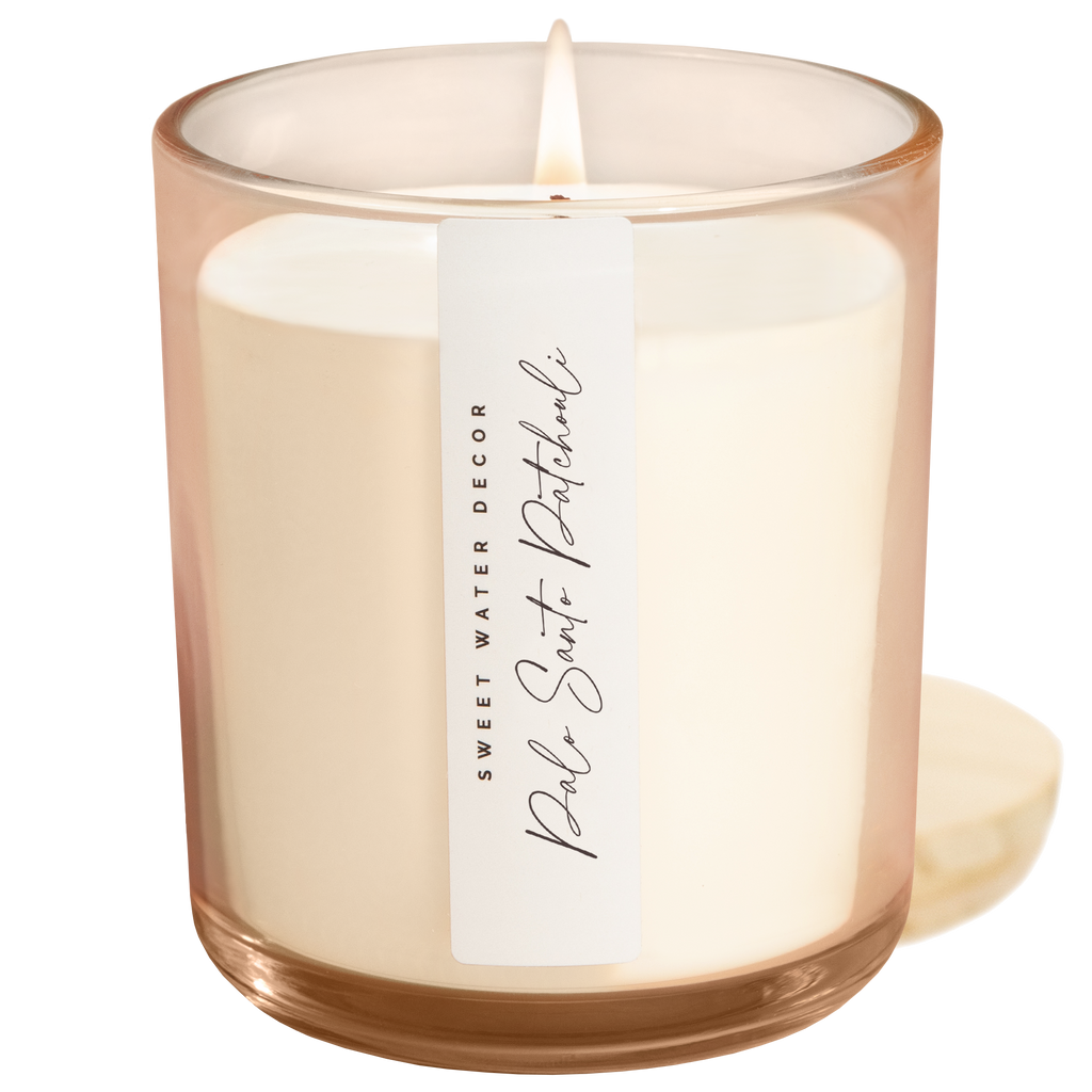 Palo Santo Patchouli 12 oz Candle - Home Decor